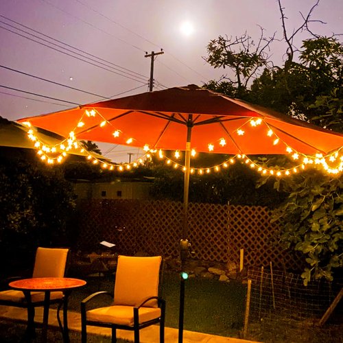 Star String Lights, USB 33 ft 100 LED Star Light for Wedding Party Patio Garden Tent Bedroom Décor, Warm White