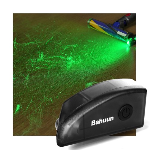 Bahuun Vacuum Cleaner Dust Display LED, Suitable for Dyson & All Vacuum Cleaners, Reveal Microscopic Dust & Illuminate Invisible Pet,Cat, Dog Fur, Vacuum Accessories Upgrade Vacuum Attachments (Black)