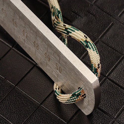 Heavy Duty Ruler Self Defense, Stainless Steel 20 Inch Metal Rulers, Self Defense Ruler Hand Centimeter Inch Dual Scale Measuring Tool with Holster for Easy Measurements (2PCS)