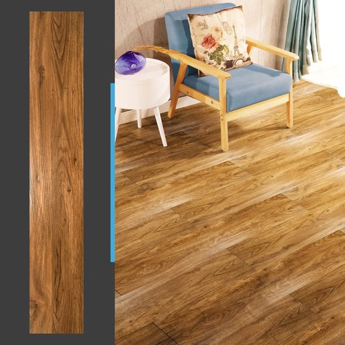 Art3d 36-Pack 54 Sq.ft Peel and Stick Floor Tiles Vinyl Plank Flooring Wood Look, Adhesive and Waterproof Tile Sticker for Bedroom, Living Room, Kitchen, RV in Rosewood