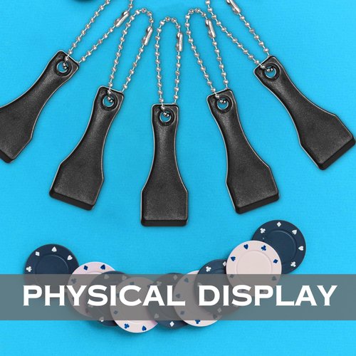 30PCS Plastic Lotto Scratcher Keychain, Lottery Ticket Scratcher Tool Keychain, Scoop Shape Lotto Scratch Off Tool for Lottery, Sticker, Label, Film Removal