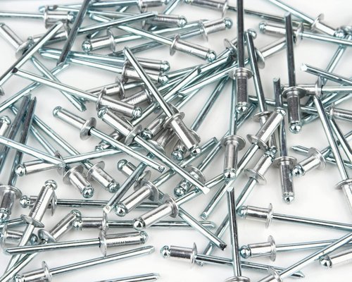 BCP Fasteners 100 Qty Aluminum Blind Rivets (#6-4) 3/16" Diameter x 1/4" Grip (BCP187)