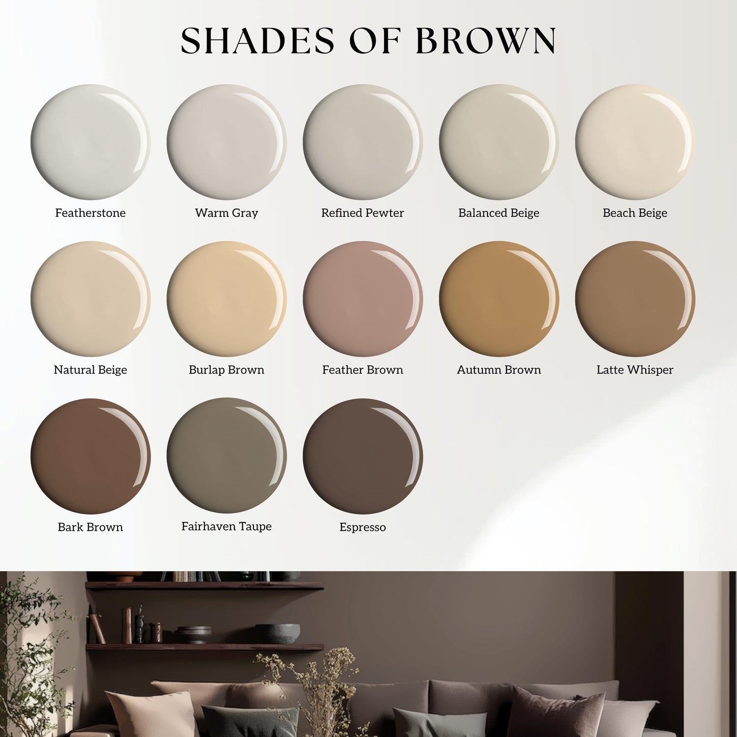 EVOLVE Interior Paint & Primer, Satin (Metropolitan Gray), 5 Gallon – Available in 50+ Colors, One-Coat Coverage, Excellent Hide, Low VOC, Low Odor, Washable Interior Paint