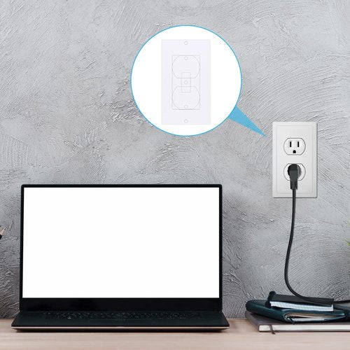 30 Pcs Wall Insulation Outlet Insulators Draft Sealers, Foam Insulation Pads Electrical Outlet Insulations Pads Compatible with Duplex Toggle Rocker Wall Plate Openings EVA Foam Gasket for Walls Light