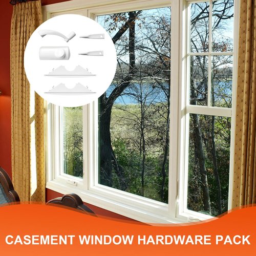 1521026 Hardware Pack Fit for Andersen PSA Classic Style Awning Windows - White