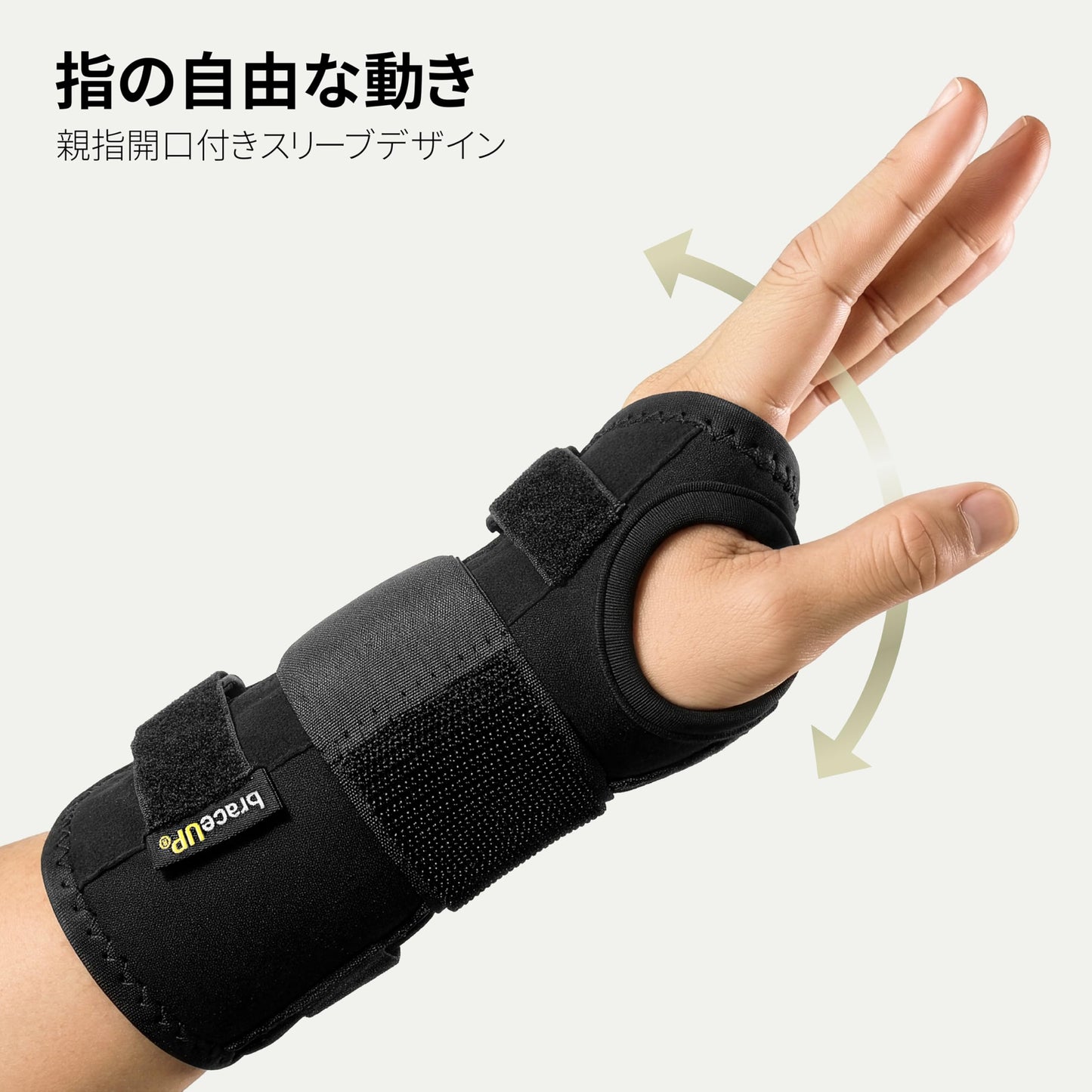 BraceUP Carpal Tunnel Wrist Brace - Metal Wrist Splint for Hand and Wrist Support, Tendonitis Arthritis Pain Relief