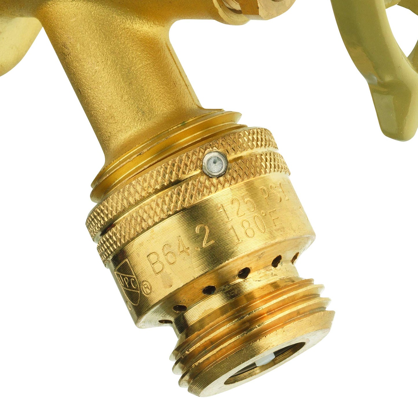 Homewerks VACBFPZ4B 0.75 in. Brass Male Hose Thread Vacuum Breaker