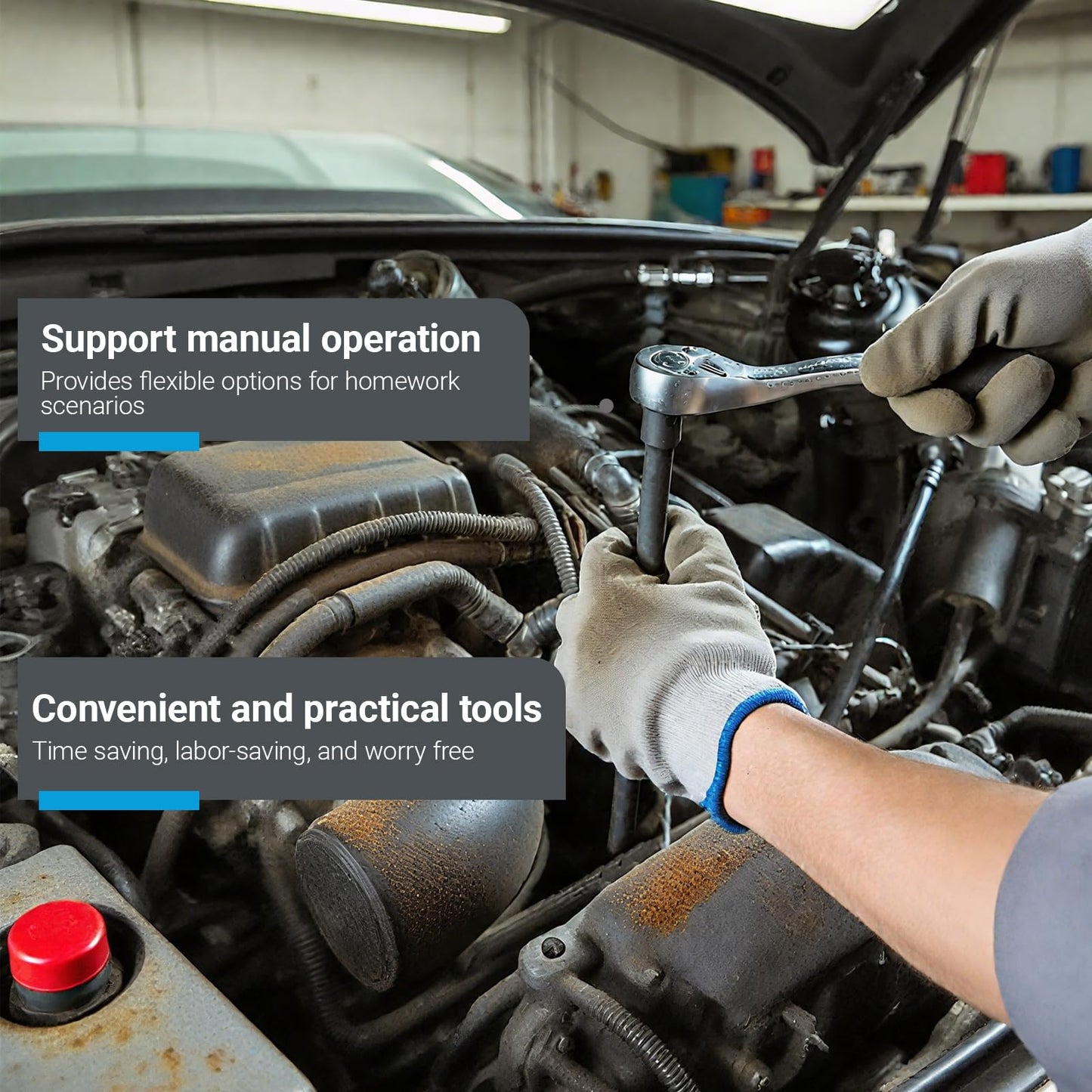 1/2 Inch Drive Extension,1/2" Impact Extension Bar,20" Long Socket Wrench Extender,Cr-V Steel