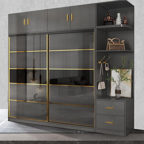 QDYMXUN Glossy Gold Peel and Stick PVC Molding Trim, Flexible DIY Wall Accent Strip for Mirror Frame, Cabinet, Edges & Borders and Tiles (197''L x 0.8''W)