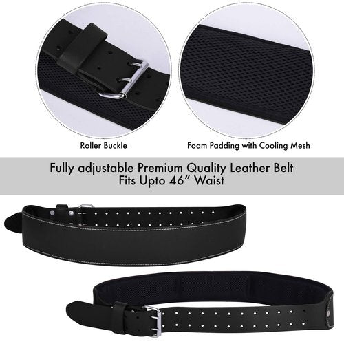 FUERI Leather Tool Belt Bags Pouches Heavy Duty for Men Construction Carpenter Electrician Framer Women Iron Worker