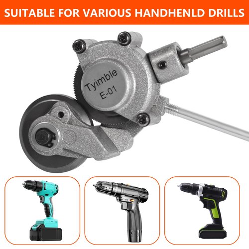 Tyimble 2025 Electric Drill Plate Cutter - Efficient Metal Shears Attachment for Effortless Cutting of Iron, Steel, Copper, Aluminum - Superior Precision and Efficiency, a Must-Have for DIY.