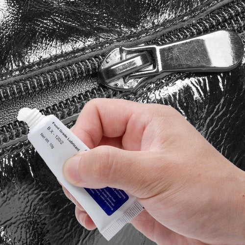 Multi-Purpose Lubricants 0.35oz (2 Pack) Snap & Zipper Lubricant, Food Grade Grease, Silicone Grease for Cooler Bag, Freezer Bag, Boat Cooler, O Rings, Hinges, Fishing Reels, Toolbox Essentials