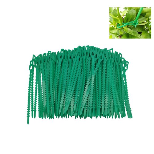 200Pcs Adjustable Plant Ties, Garden Plant Green Ties, Multi-Purpose Sturdy Garden Plant Twist Ties.