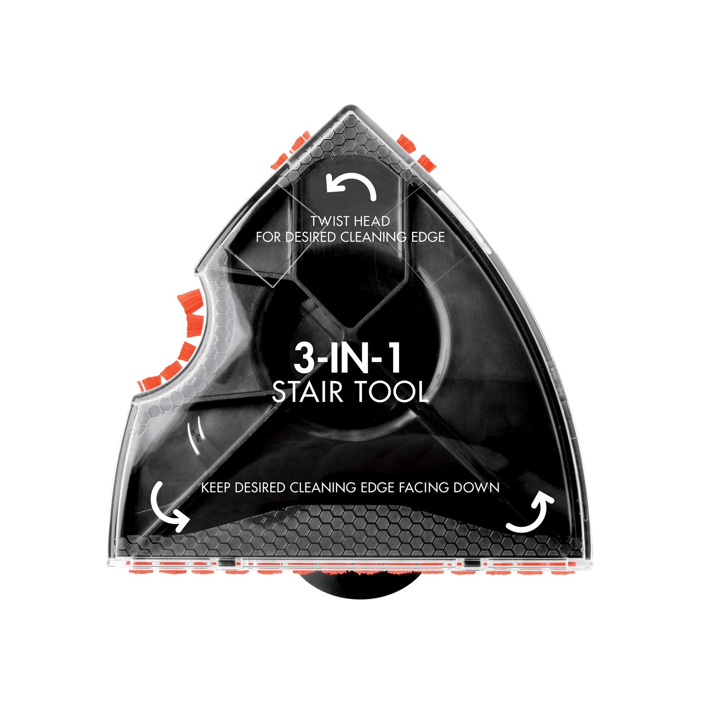 BISSELL 3-in-1 Stair Tool for Carpet and Upholstery Cleaners, New Genuine OEM Part, 3262