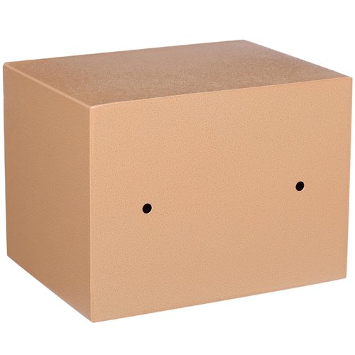 Yuanshikj 0.2 Cubic Feet Electronic Keypad Security Safe Lock Box Steel Digital Deposit for Home Office Hotel Business Cash Jewelry Storage (LIGHT GOLD, 0.2 CF)