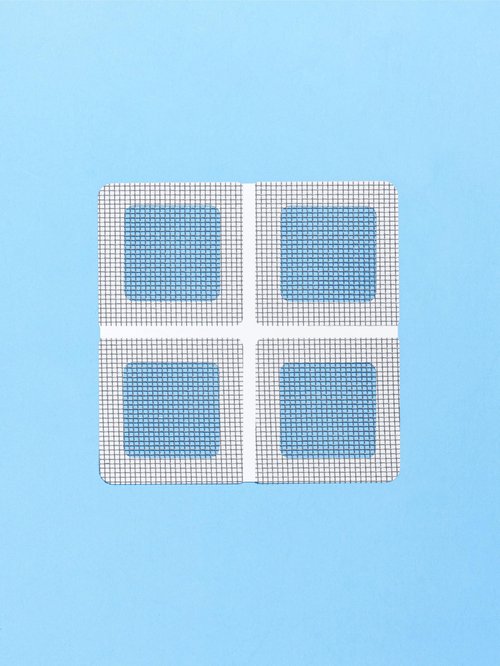 atematem Window Screen Repair Patches 2x2 Inch 8 Pack Self Adhesive Mesh Patch Made in Korea Strong Fiberglass Insect Screen Fix for Window and Door