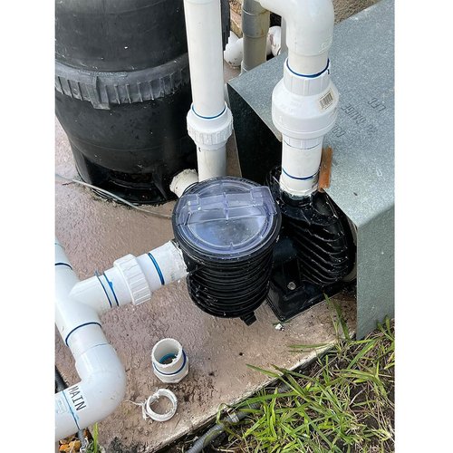 2 Pack 2" PVC Union Coupling Pipe Fitting (Socket x Socket) 2 Inch PVC Slip Union PVC Adapter Coupling Schedule 40, EPDM O-Ring, White