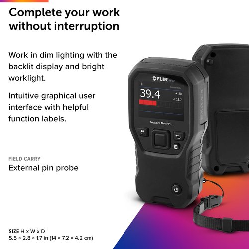 FLIR MR60 Moisture Meter Pro