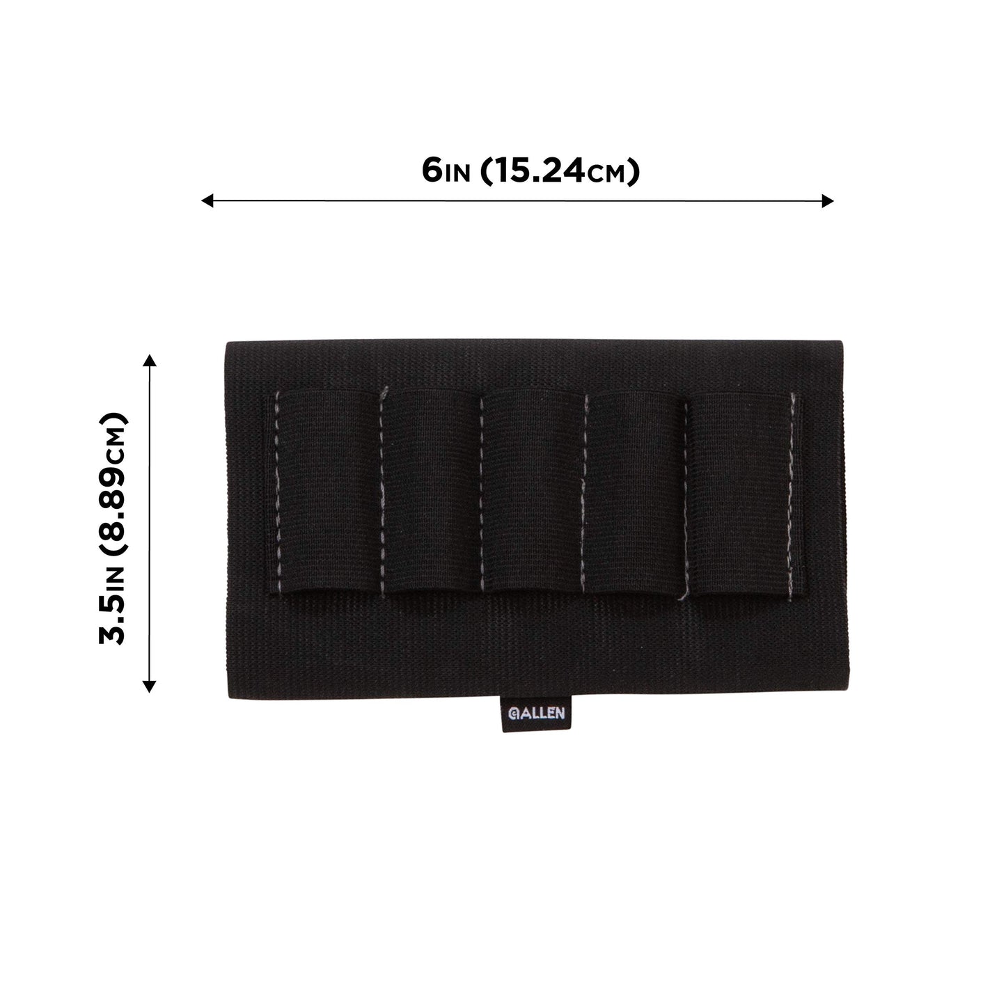 Allen Company Shotgun Shell Buttstock Holder, Black