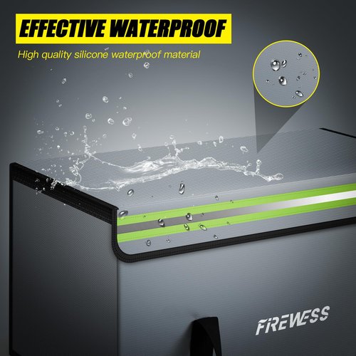 Large Fireproof Safe Bag, 24x12x12 Fireproof Document Bag, Large capacity waterproof storage bag with reflective strips, Firesafe Box for File,Cash,Passport,Keys