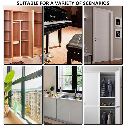 YHNTGB 4pcs 12inch Stainless Steel Piano Hinge Heavy Duty with 48pcs Screws for Cabinets Boat Marine Door DIY Woodworking Storage Box Hatche Furniture Hardware