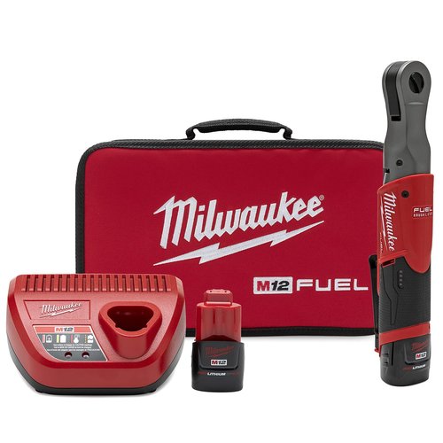 M12 FUEL 3/8" RATCHET 2BAT