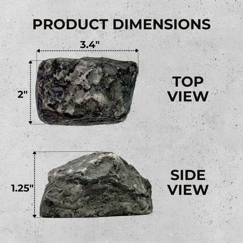 Performore Hide A Key in a Real Looking Rock/Stone, Rock Key Hider for Standard Sized Spare Keys by Rockey Safe, Fits in with Landscaping, Outdoor Key Holder, Weatherproof Design