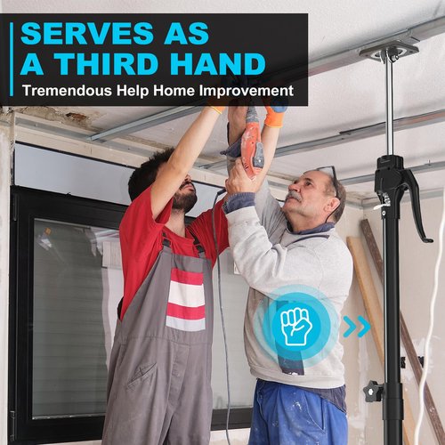 OUTIMATE Third Hand Support Pole Heavy Duty, Cabinet Jacks for Installing Cabinets with 154 LBS Capacity and Expand from 49-1/5 to 114-1/5 in, 4-PC