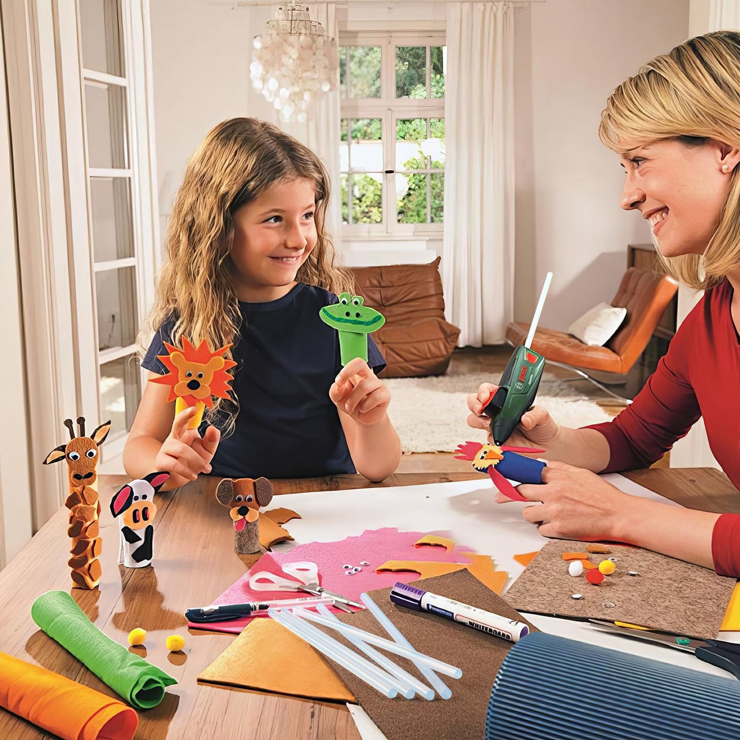 90 Pcs Mini Hot Glue Sticks, Clear Glue Gun Sticks for Metal, Wood, Glass DIY Art Craft & School Projects Craft, Bond (4" X 0.27")