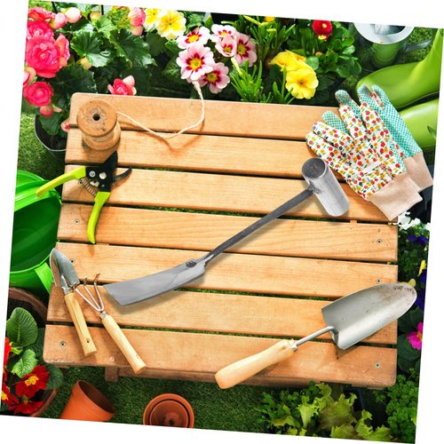 YARNOW Garlic Digging Tool Premium Garden Shovel for Planting Weeding and Transplanting Shovel for Outdoor Gardening Supplies