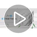 Art3d 20-Pack Black 3D Wall Panels - 11.8x11.8 Inch PVC Interior Decor