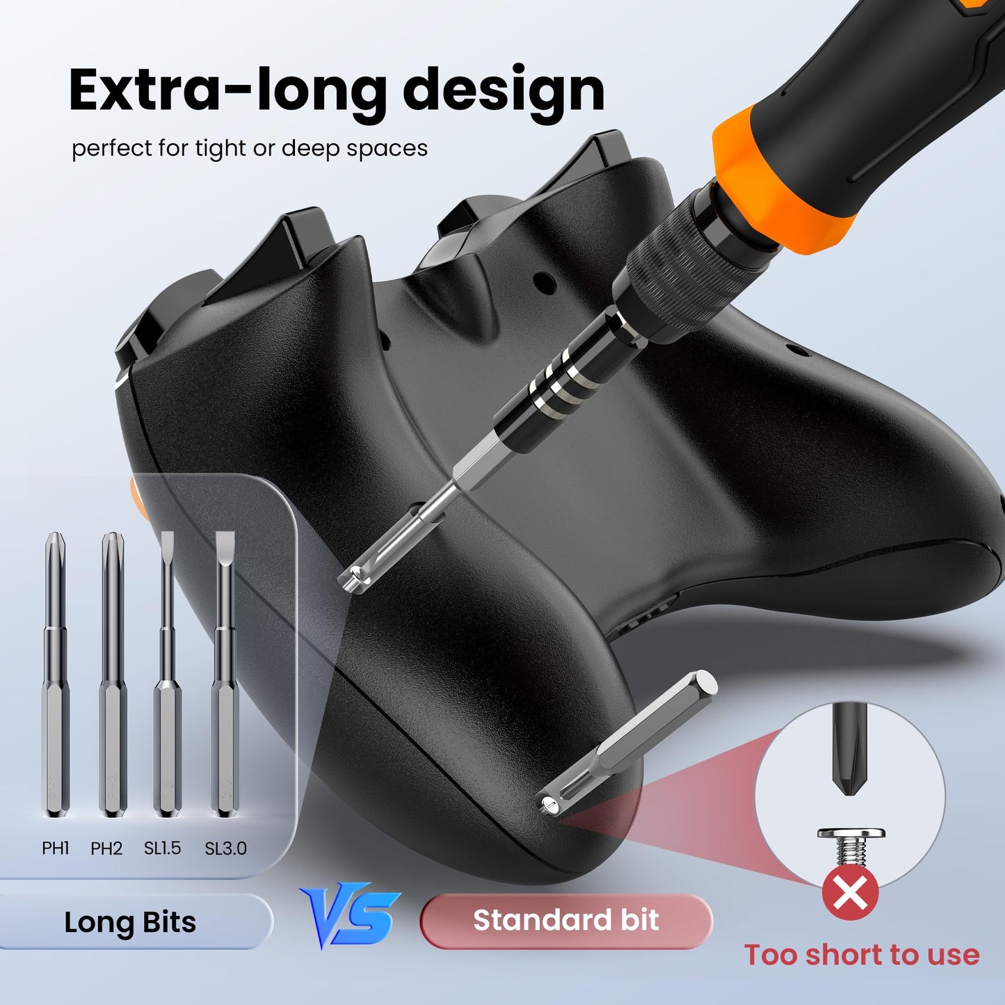 JOREST 152 in 1 Precision Screwdriver Set, Tool Gifts for Men, Magnetic Repair Tool Kit for Electronics, Macbook, Laptop, PC, RC, PS5, iphone,Jewelers, XBOX, Glasses