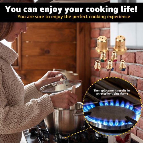 WB28X24757 WB28X39132 LP Gas Range Stove Oven LP Conversion Kit Compatible With GE Gas Ranges JGB700SEJ1SS JGB700FEJ1DS JGB700BEJ1TS etc