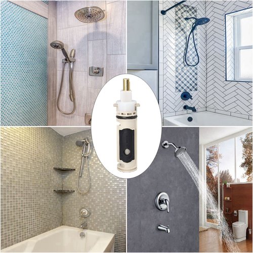 1222 Replacement Cartridge for Moen One-Handle Posi Temp Faucets,Tub Shower Replacement Part Compatible with Moen 1222 1222b Cartridge (2Pcs)