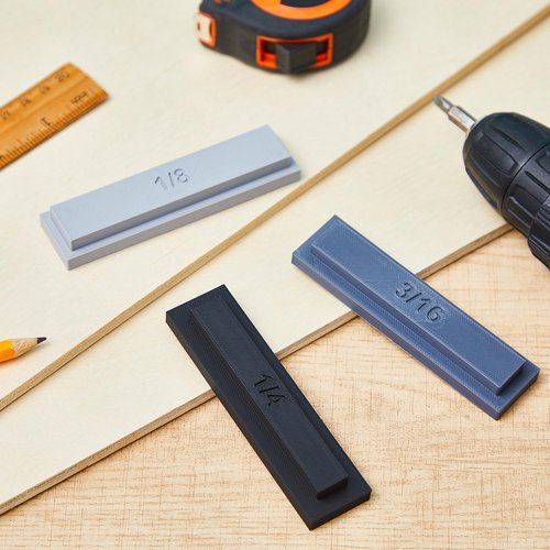 Chunful Trim Reveal Tool 1/8", 3/16", 1/4" Carpentry Tools for Marking Gauge Door Carpentry & Woodworking Accessories for Accurate Jamb Marking