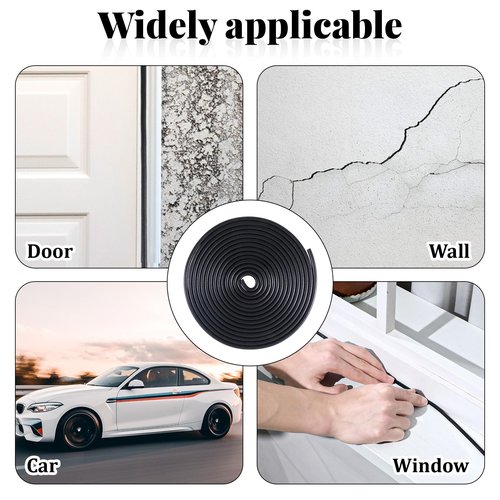 50 Ft Backer Rod 1/8 Inch, Foam Backer Rod Foam Gap Filler Concrete Expansion Filler Cement Crack Fillers Concrete Crack Fillers for Gaps and Weather Stripping Door Seal
