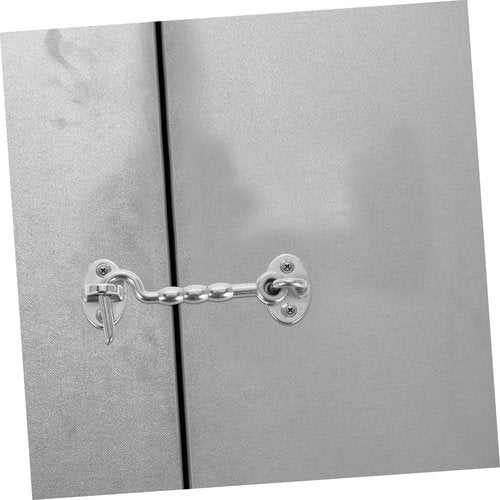 SKISUNO Heavy Duty Marine Grade Cabin Hook and Eye Latch 316 Stainless Steel Windproof Security for Doors Windows