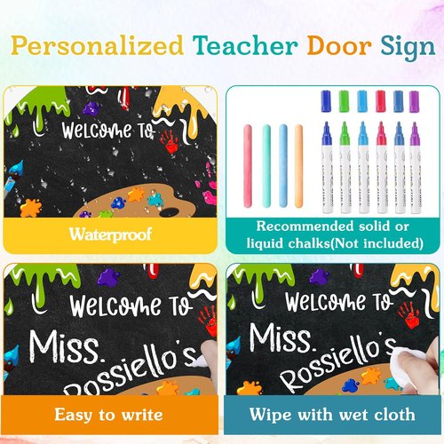 Astronaut Space Classroom, Spaceship Kids, Kindergarten Door Sign, PreK Teacher Round Door Signs, School Door Hanger Plaque, School Supplies Must Have -1