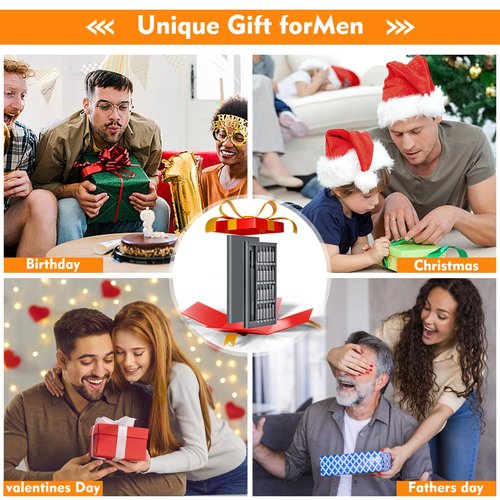 Stocking Stuffers for Men: 25-in-1 Mini Precision Screwdriver Set Small Torx Bit Tool Set for Men,Magnetic Torque Repair Tool Kit for Electronics Macbook Watch Eyeglass Ring Doorbell,Birthday Gifts