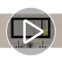 Alened 10M Black Mirror Border Peel & Stick Wood Grain Wallpaper Border - 2''X393''