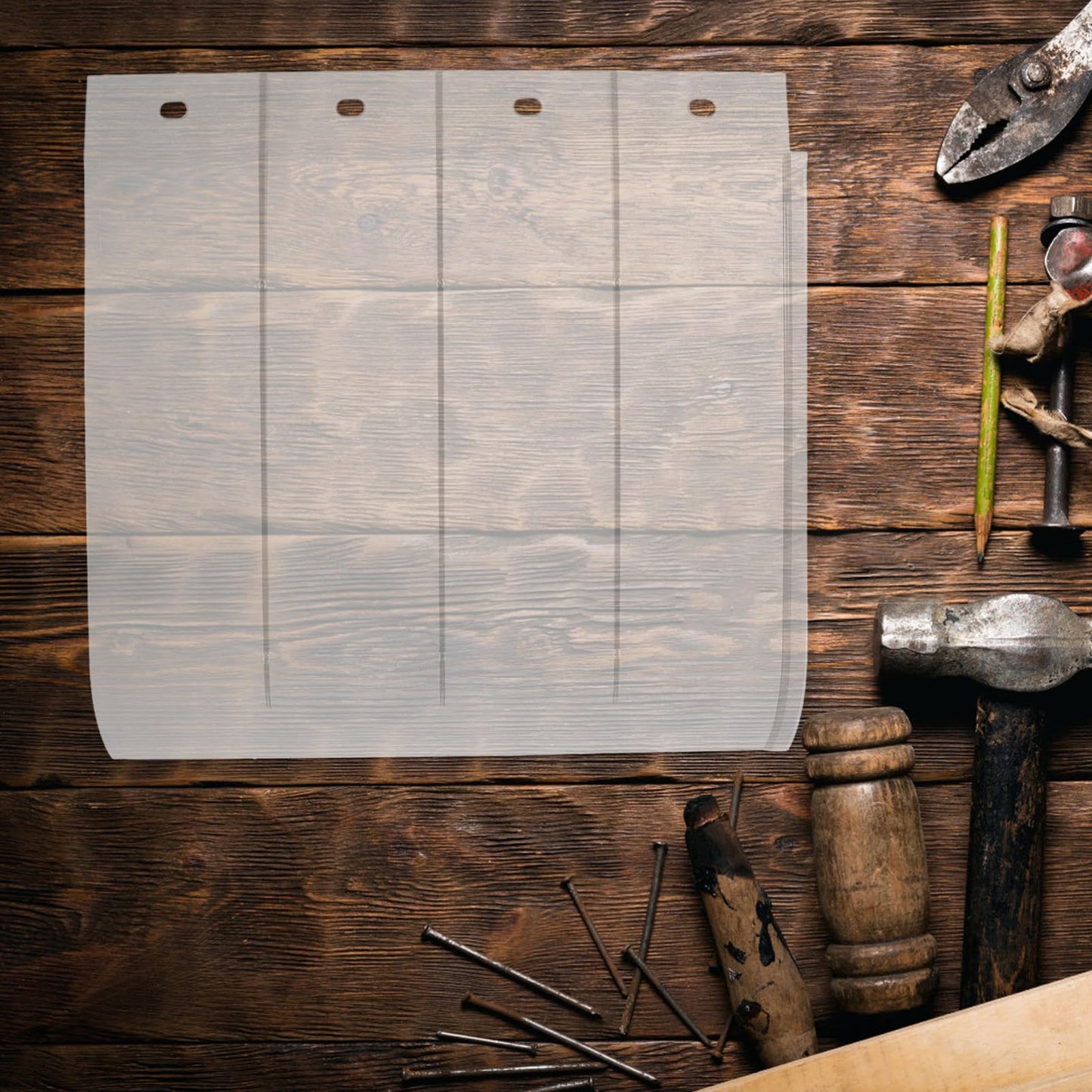 AKOOSY Outdoor Porch Rain Awning Transparent Canopy for Windows Doors Flat Design UV Impact Resistant Versatile Protection for Patios Balconies