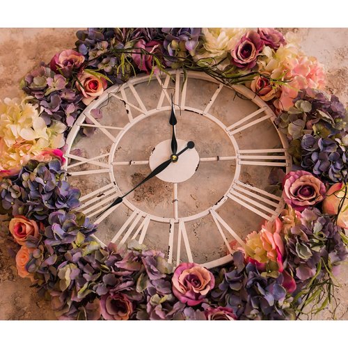 Hicarer High Torque Quartz Clock Movement Clock Mechanism Replacement with Hands Spade Long 12 Inch for DIY Clock