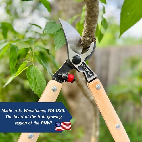 Hickok Heavy Duty Tree Lopper – Long Reach Tree Branch Cutter with Hickory Wood Handles | Professional Arborist Pruning Tool Made in USA | 30-Inch
