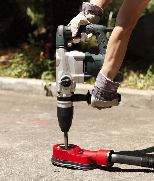Aidelife Rotary hammer dust collection attachment,Universal Dust shroud for drilling