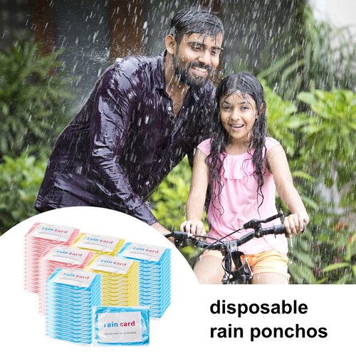 twoworld 90 Pcs Disposable Rain Ponchos for Women Bulk,Emergency Ponchos Rain Adult for Men Women Kids Travelling Camping Hiking