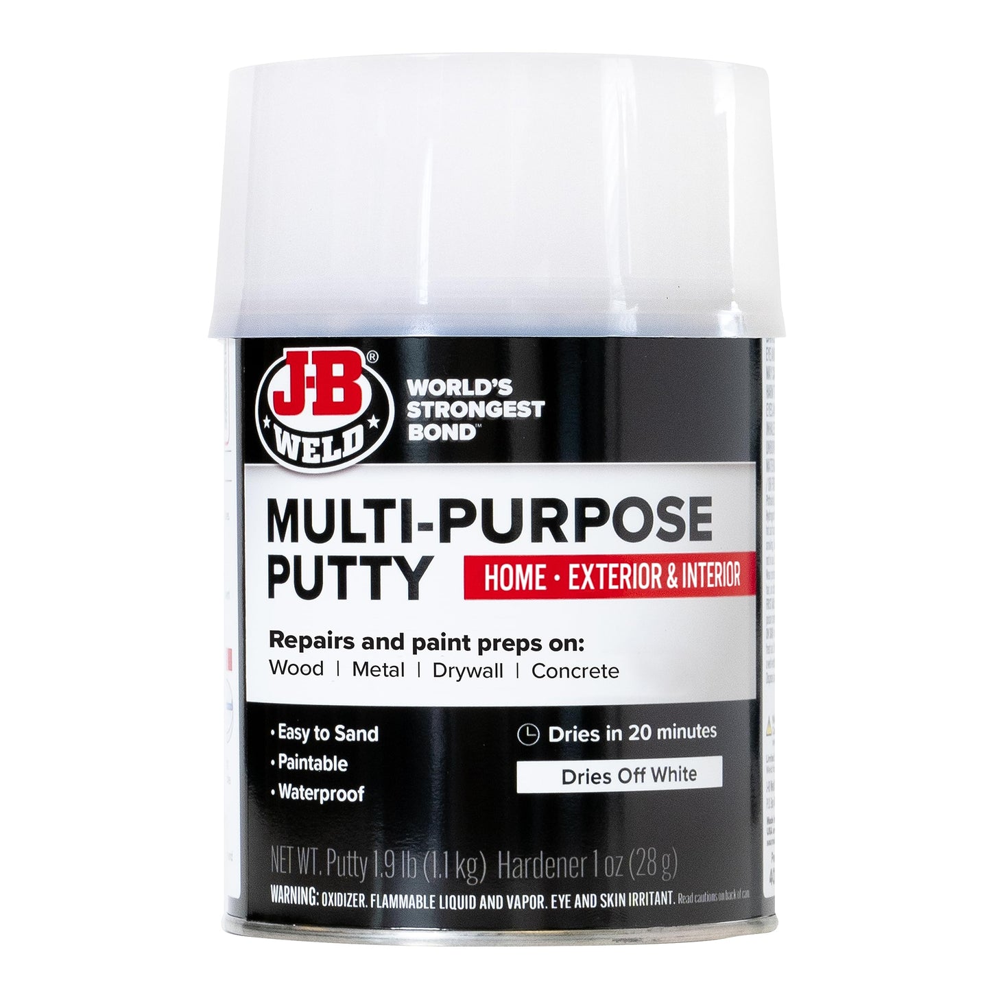 J-B Weld Multi-Purpose Putty - Quart - Home Exterior & Interior