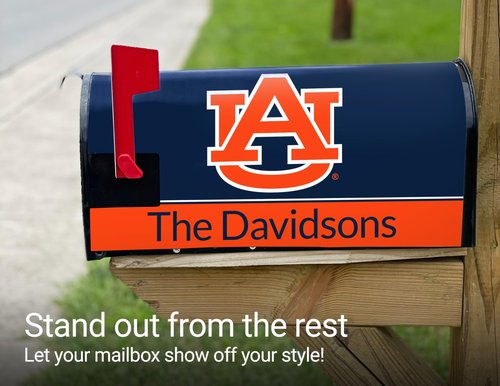 Clemson Tigers Magnetic Mailbox Cover - Officially Licensed Collegiate Product