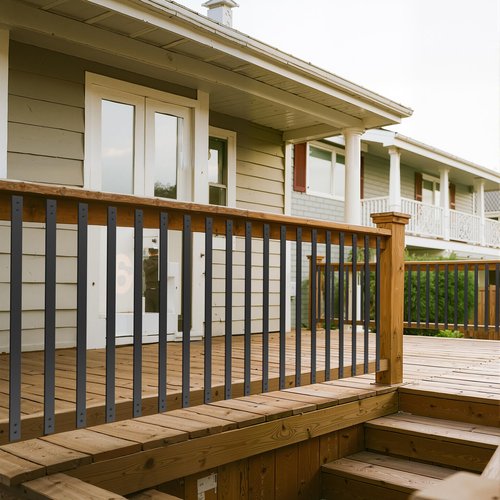 Akenow 51 Pack Deck Balusters for Deck Railing, 36"X1" Heavy Duty Cast Iron Stair Railing, Flat Straight Baluster with Screws, Compatible with Wood & Composite Deck for Porch, Fence, Patio