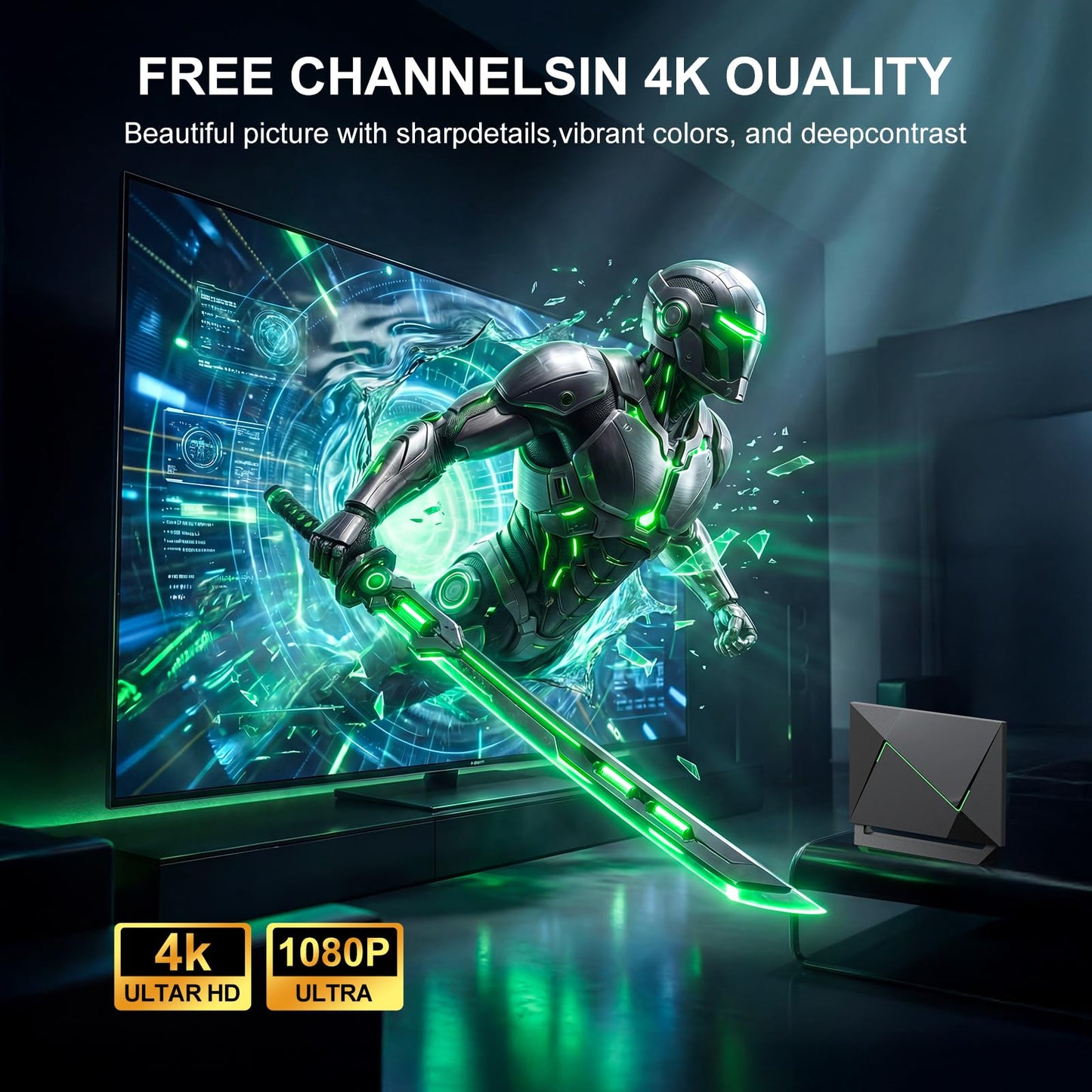 2026 TV Antenna for Smart TV Indoor for Local Channels HD Digital Antenna Outdoor Long Range Reception with Amplifier Signal Booster Supports 4K 1080p HD
