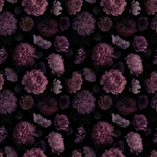 Akodm Dark Floral Peony Wallpaper Contact Paper for Cabinets and Drawers Renter Friendly Removable Gothic Waterproof Self Adhesive Botanical Vintage Thick Vinyl Bathroom Flower Walpaper 17.7"x 70.8"